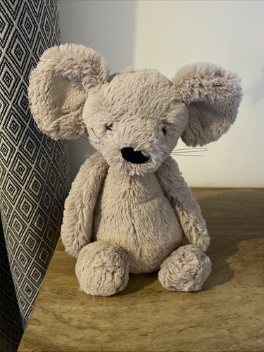 Jellycat medium grey bashful - grey,