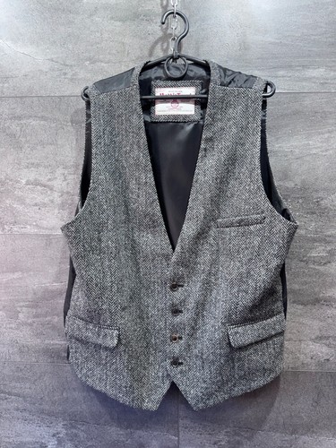 Harris tweed dobell vest 100 - harris,