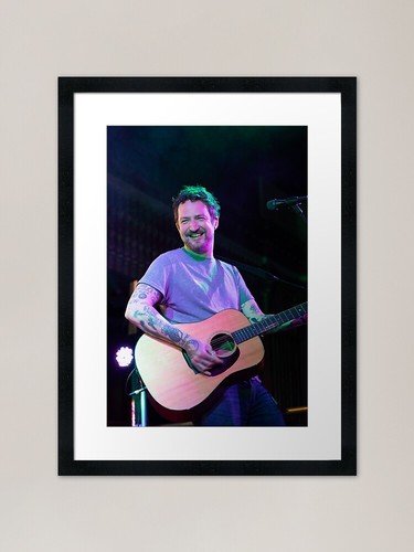 Frank turner framed art print - turner,
