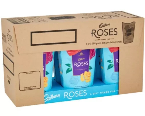 Cadbury roses chocolate box - cadbury,