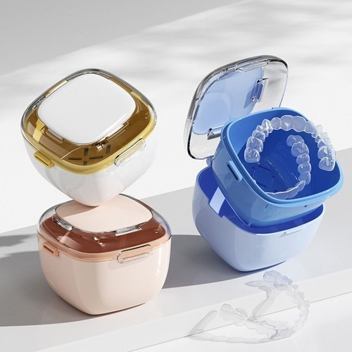 Denture soaking cleaning box - soaking,