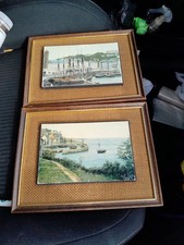 KEVIN PLATT VINTAGE SMALL PRINTS.CRAIL.HARBOUR FIFE, OBAN