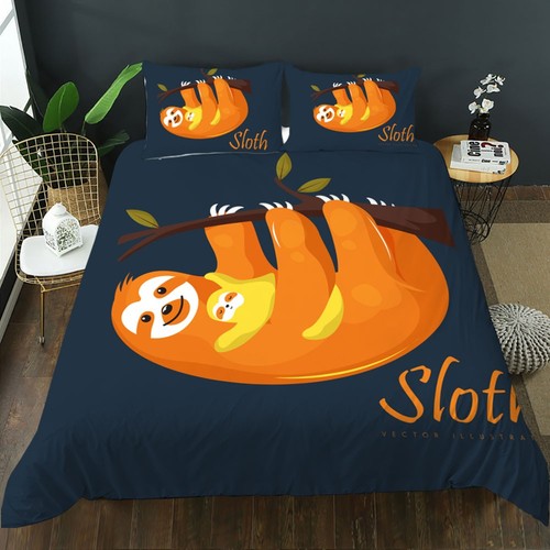 Sloth kids quilt cover - quilt,