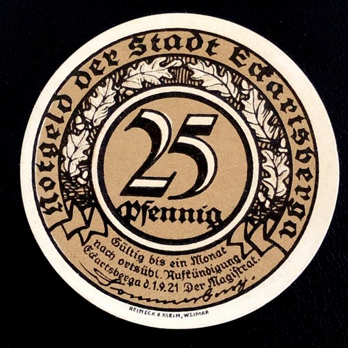 German notgeld 1921 - notgeld,