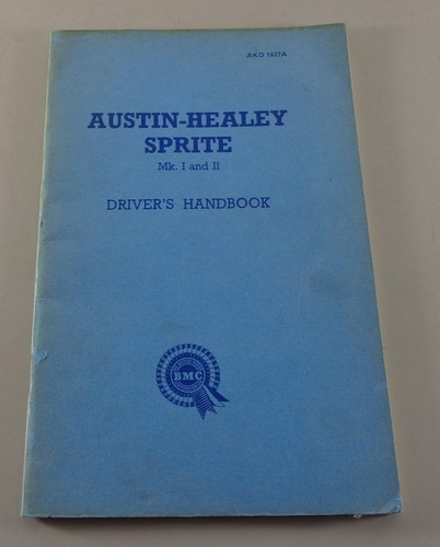 Owner manual austin healey - manual,