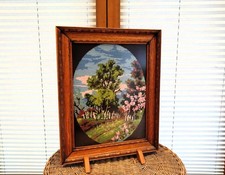 Art Deco Carved Wood Fire