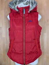 Musto red padded gilet with