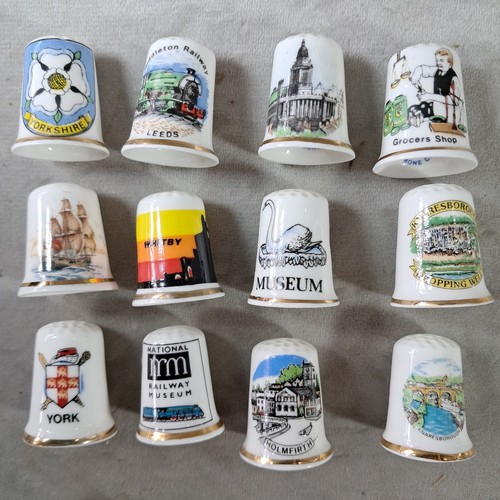 Bone china thimbles places in - thimbles:,