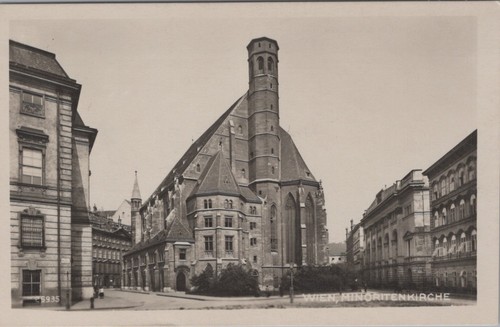 Vienna minorite church with - vienna,