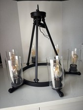 Holman Bronze Wagon Wheel Chandelier 26 3/4" Wide Farmhouse 6-Light Fixture