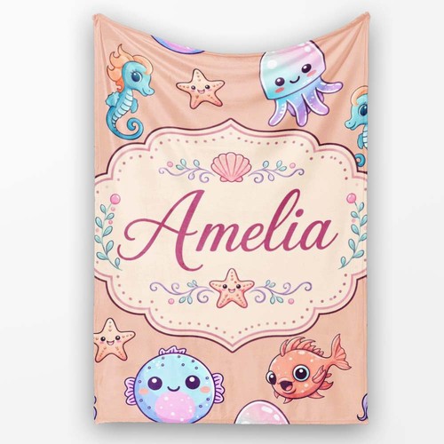 Soft fleece blanket cute - blanket,