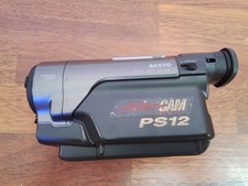 Sanyo VM-PS12 8mm Camcorder Video Camera 1994 Untested