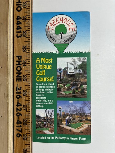1990s brochure flyer treehouse - brochure,
