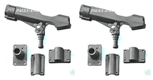 Boat fishing rod holders - ,