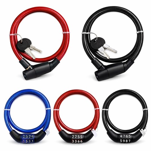 Cable bike lock combination - cable,