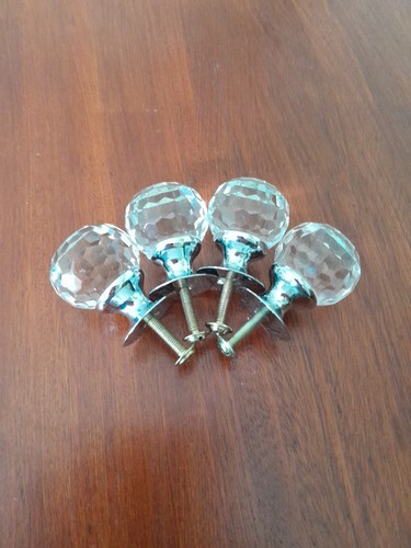 Glass door knobs and - door,