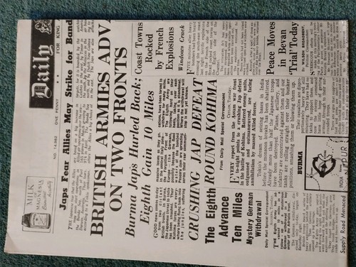 British daily mail ww2 - british,