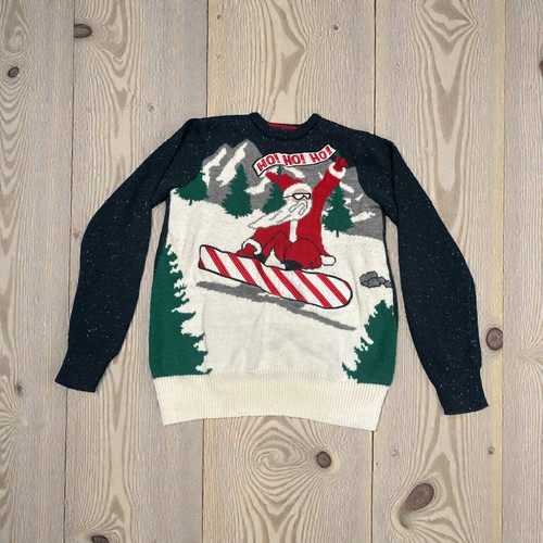 Xmas jumper size small long - xmas,