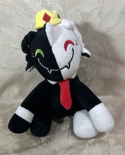 YouTooz Ranboo Sit Plushie Stuffed 10” Limited Edition Black And White Sheep Cat