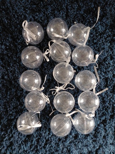 Set clear glitter - set,