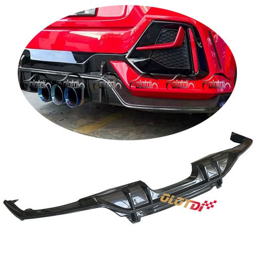Carbon fiber rear diffuser - carbon,