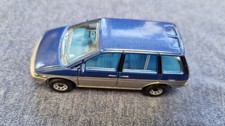 Matchbox car blue Nissan