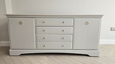 Stag Minstrel low sideboard painted in Farrow and Ball FREE DELIVERY