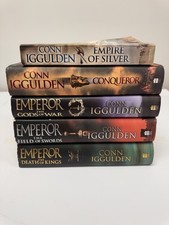 Conn Iggulden Book Bundle – Emperor & Conqueror Series -  1 Signed by Author