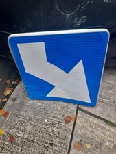 Keep Right Sign LARGE Mancave Garage Shed Workshop Home Bar 730mm FRENCH