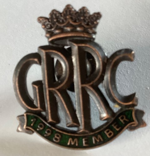 Goodwood grrc 1998 pin - goodwood, badge