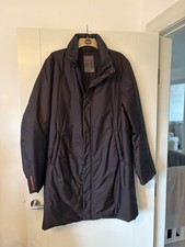 Prada Men’s Black Quilted Coat Size 50 Broken Zipper