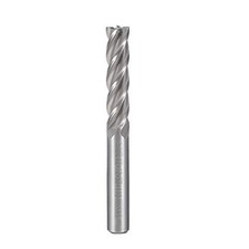 HSS 4-Flute Straight End Mill