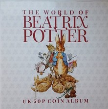 Complete Beatrix Potter 15 Coin Set.