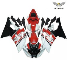 UK Red White Black Injection Fairing Kit Fit for 2008-2016 Yamaha YZF R6 A01x