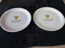LOVELY PAIR OF PIZZA PLATES
