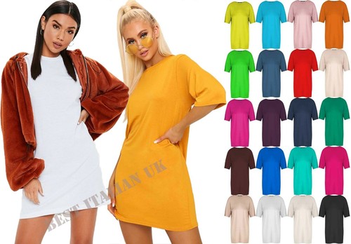 Womens longline shirt plain - womens, t-shirt