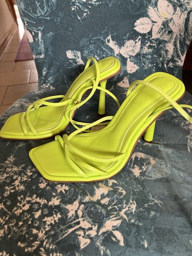 Zara lime green sandals - lime,