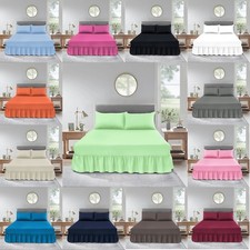 Luxury deep fitted - fitted, valance