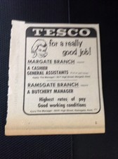 A1-4 Ephemera 1969 Advert