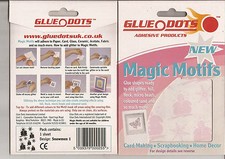 Glue Dots Magic Motifs Glue Shapes - Snowmen (615-02)