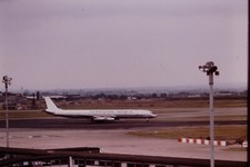 1975 N865F DC8 Seaboard World LAP Aviation 35mm Original Slide Ref 180