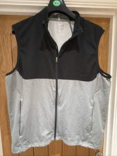 Men’s RLX Golf Ralph Lauren Gilet XL Grey & Black