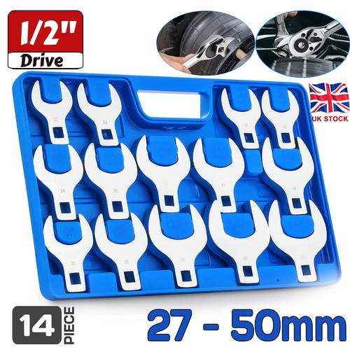 14pc jumbo crowfoot wrench - 14pc,