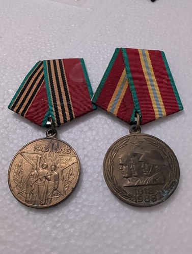 Pair soviet military jubilee - military,