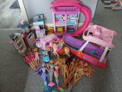 Big bundle barbie dolls - big,