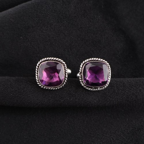 Amethyst gemstone 925 sterling - gemstone,