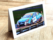 BTCC #80 Tom Ingram. Printed
