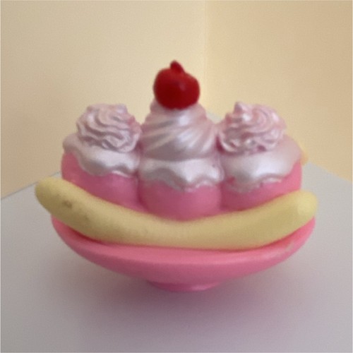 Plastic banana shaped - plastic, banana-shaped