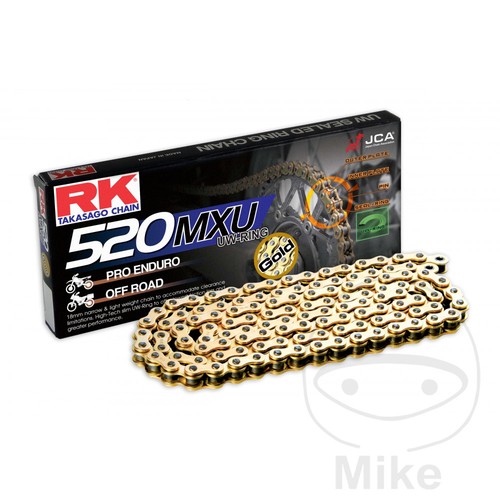 Open motorcycle chain with - rk,