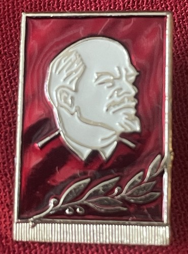 Vintage enamelled soviet - vintage, lapel